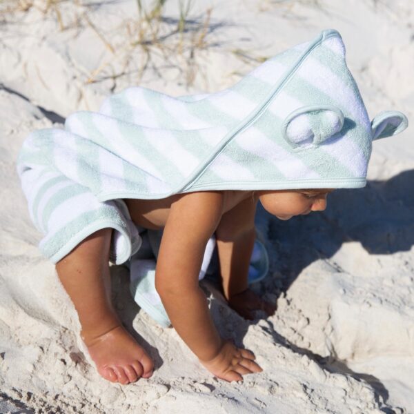 Baby Character Towel – Apple Sorbet Pastel Green
