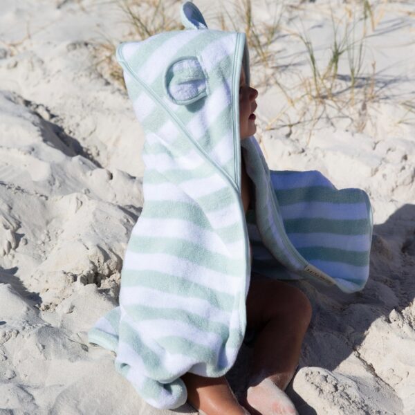 Baby Character Towel – Apple Sorbet Pastel Green