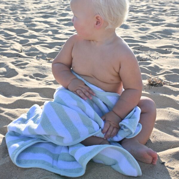 Baby Character Towel – Apple Sorbet Pastel Green