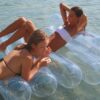 Luxe Twin Tube Lilo – Le Weekend Clear