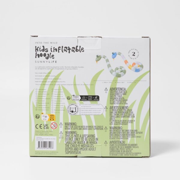 S41KNSNK_5 Kids Inflatable Noodle – Into the Wild Multi