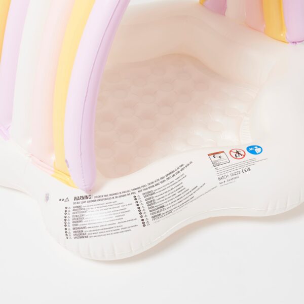 S41KPSWN_3 Kids Inflatable Pool – Princess Swan Multi