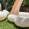 S41KPSWN_L_2 Kids Inflatable Pool – Princess Swan Multi