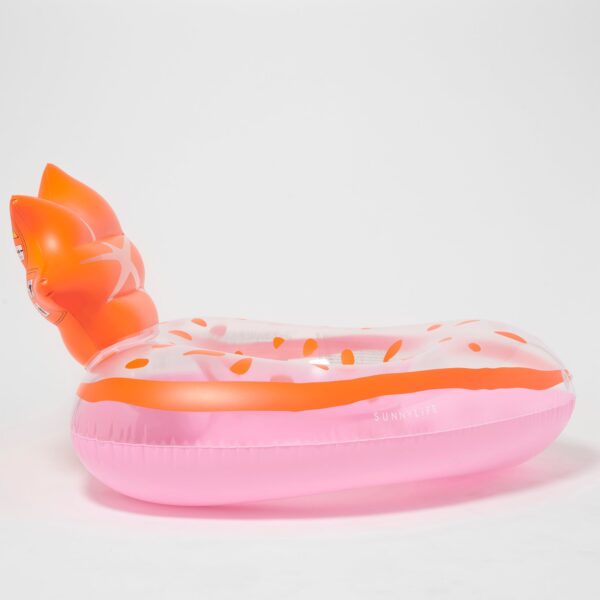 S41LPRST_3 Luxe Tube Pool Ring – Strawberry Pink