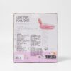 S41LPRST_5 Luxe Tube Pool Ring – Strawberry Pink