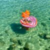 S41LPRST_L_3 Luxe Tube Pool Ring – Strawberry Pink
