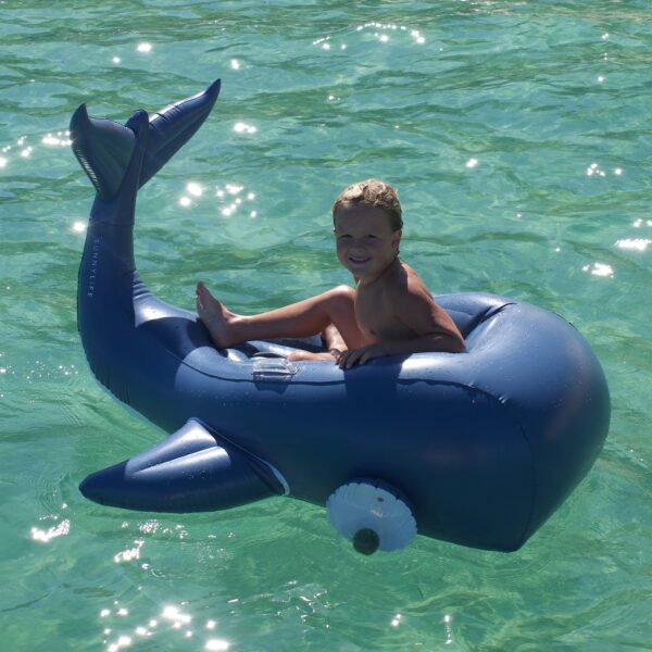 Luxe Ride-On Float – Moby Dick Navy