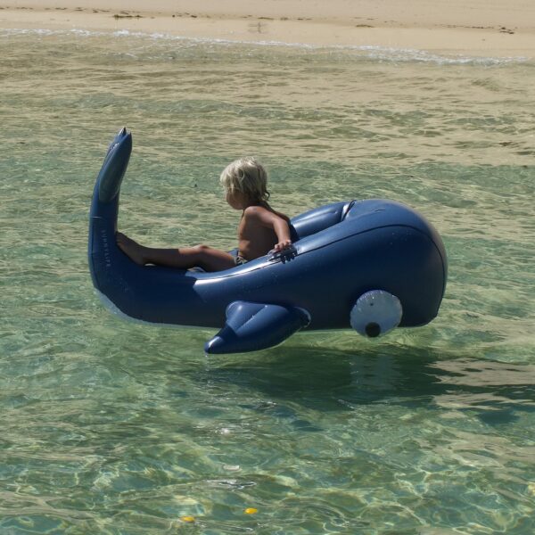 Luxe Ride-On Float – Moby Dick Navy