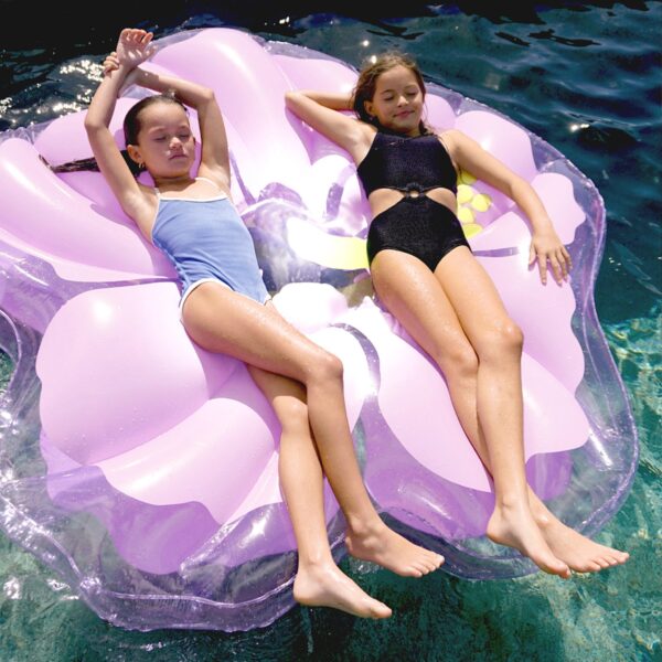 S41LXFLIL_L_2 Luxe Lie-On Float – Hibiscus Pastel Lilac