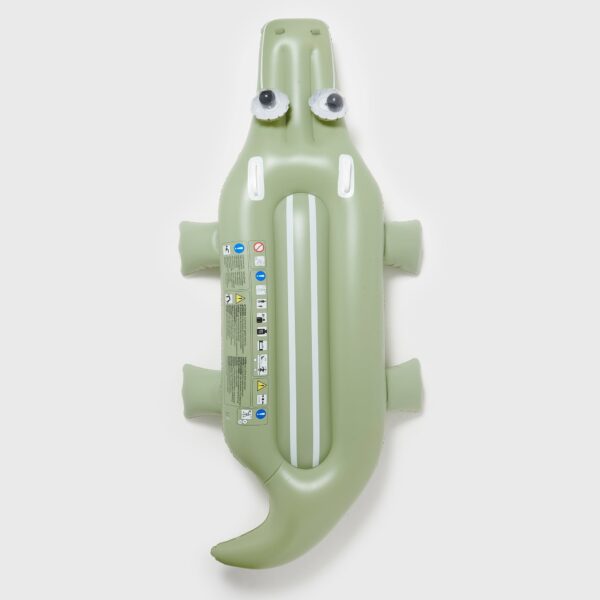 S41MLOCR Kids Lie-On Float – Cookie the Croc Khaki