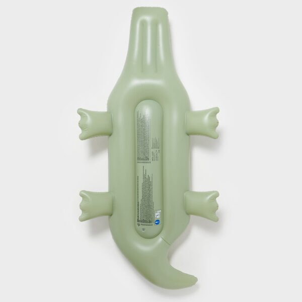 S41MLOCR_1 Kids Lie-On Float – Cookie the Croc Khaki