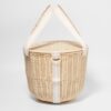 S41PCNAT Round Picnic Cooler Basket – Le Weekend Natural