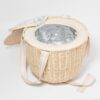 S41PCNAT_2 Round Picnic Cooler Basket – Le Weekend Natural
