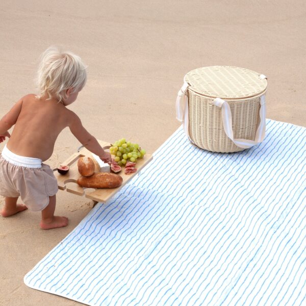 S41PCNAT_L_3 Round Picnic Cooler Basket – Le Weekend Natural