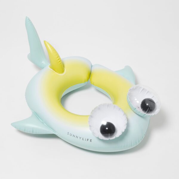 Kids Tube Pool Ring – Salty the Shark Multi