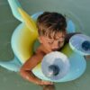 Kids Tube Pool Ring – Salty the Shark Multi