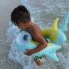 Kids Tube Pool Ring – Salty the Shark Multi