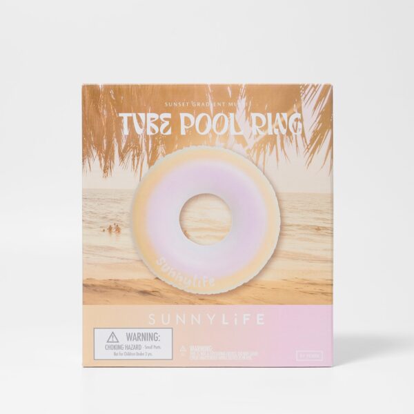 Tube Pool Ring – Sunset Gradient Multi