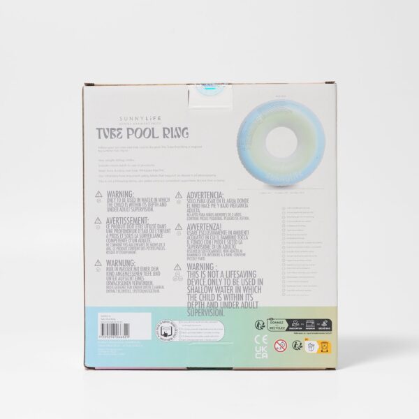Tube Pool Ring – Sunset Gradient Multi