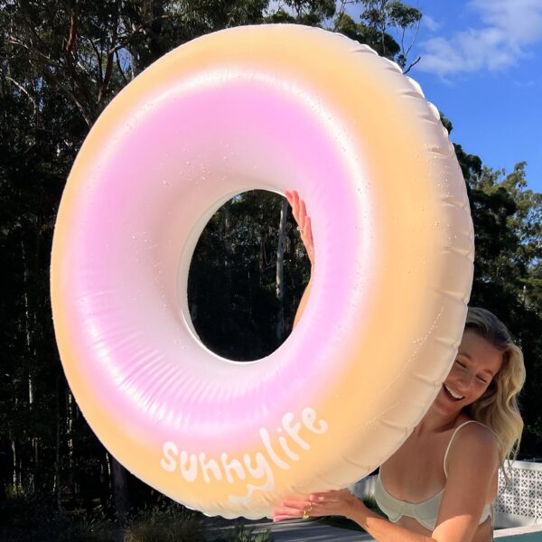 Tube Pool Ring – Sunset Gradient Multi