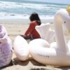 Kids Tube Pool Ring – Princess Swan Multi