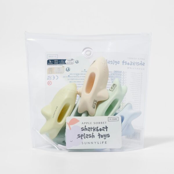 Shark Boat Splash Toys – Apple Sorbet Multi