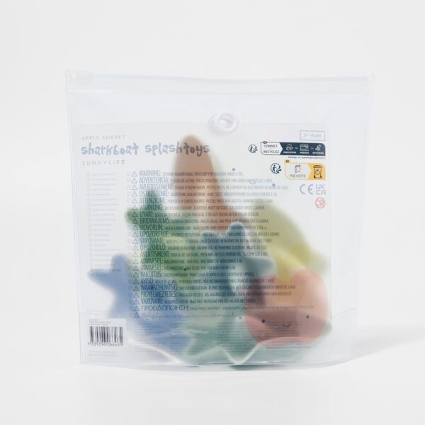 Shark Boat Splash Toys – Apple Sorbet Multi
