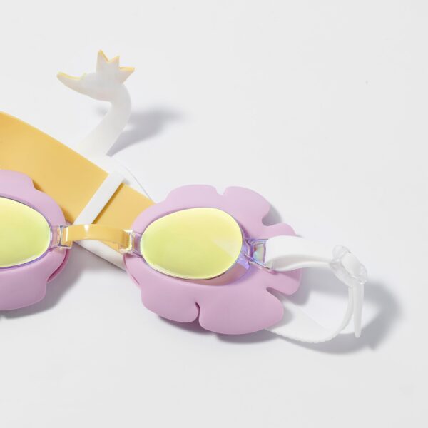 S41SGSWN_2 Kids Swim Goggles – Princess Swan Multi