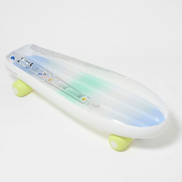 S41SKASK_2 Kids Skateboard Float – The Sea Kids Blue-Lime