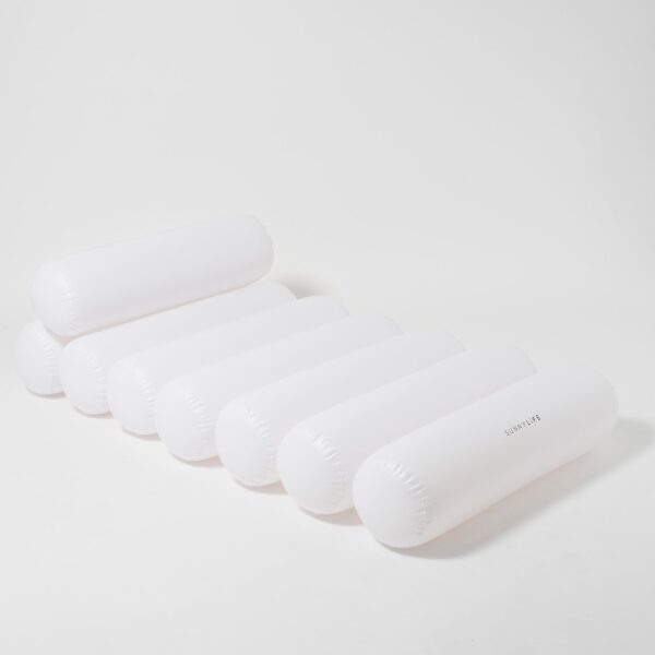 S41TBLWT Luxe Tube Lilo – Le Weekend White