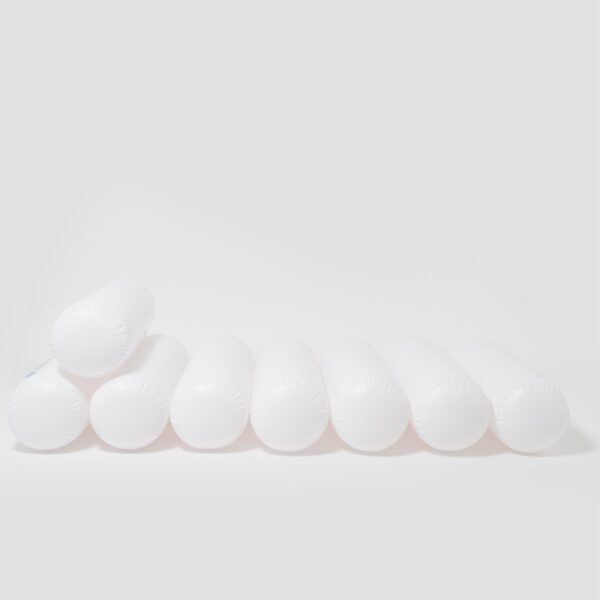 S41TBLWT_1 Luxe Tube Lilo – Le Weekend White