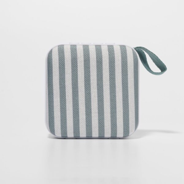 Portable Travel Speaker – The Vacay Olive Stripe