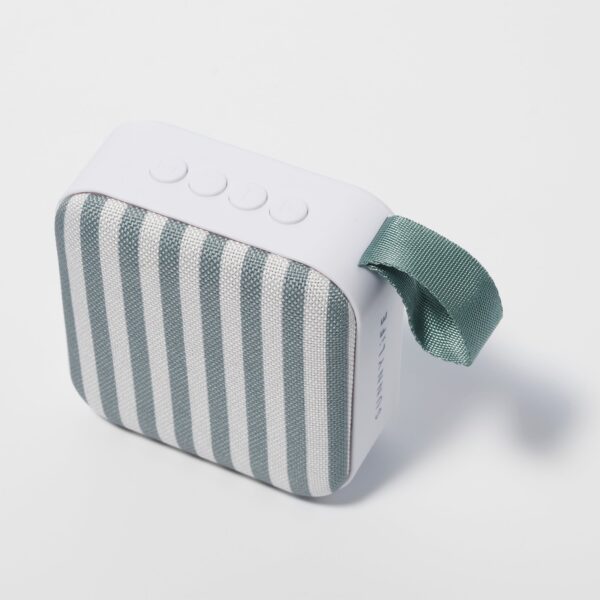 Portable Travel Speaker – The Vacay Olive Stripe