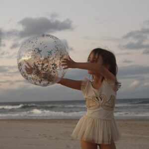 S51BBBPK_L_1 3D Inflatable Beach Ball – Cotton Candy Glitter