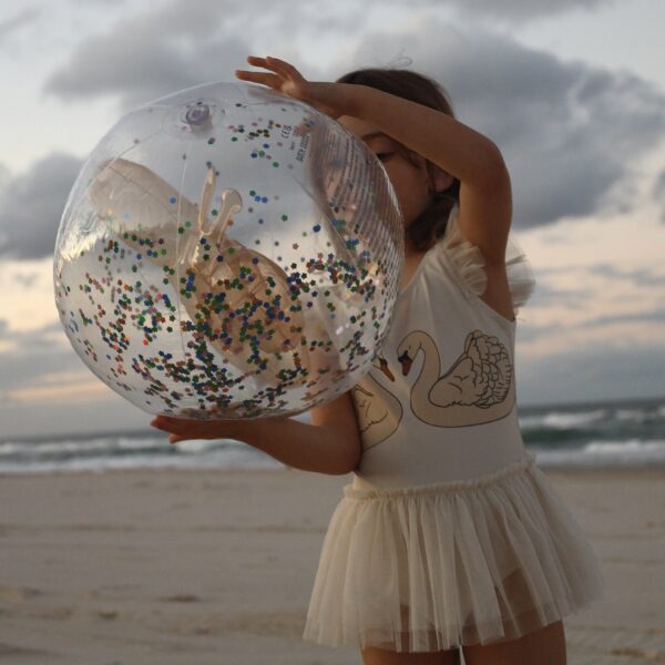 S51BBBPK_L_2 3D Inflatable Beach Ball – Cotton Candy Glitter