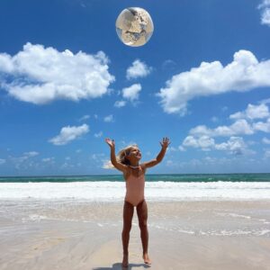 S51BBCBG_L_1 Inflatable Beach Ball Cotton Candy Glitter