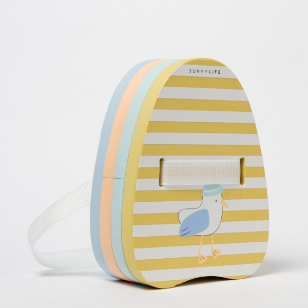 Bubble Back Float – Sammy the Seagull Mustard Stripe