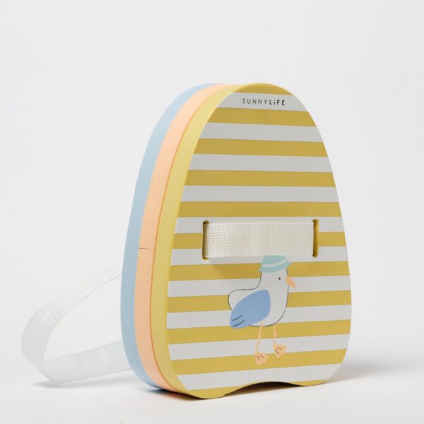 Bubble Back Float – Sammy the Seagull Mustard Stripe