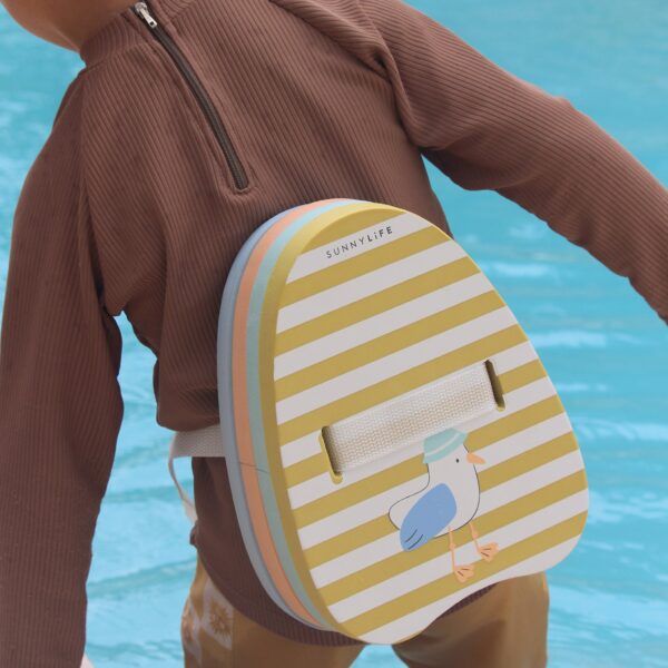 Bubble Back Float – Sammy the Seagull Mustard Stripe