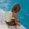 Bubble Back Float – Sammy the Seagull Mustard Stripe