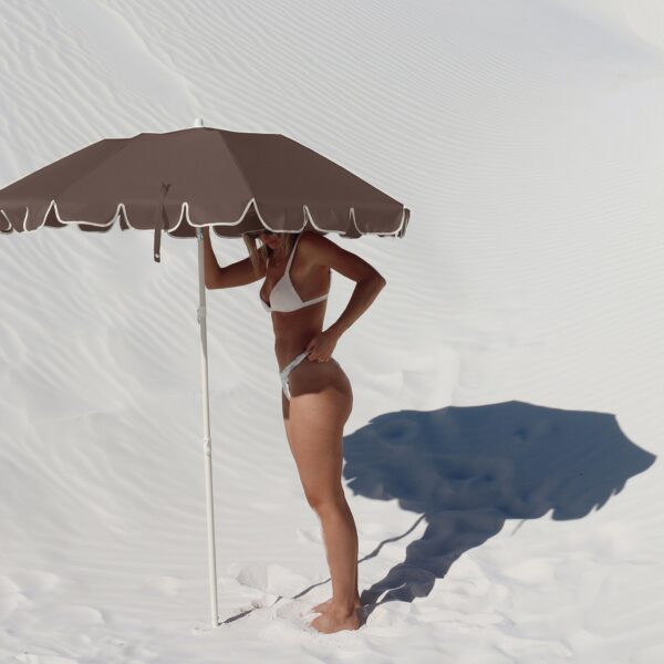 Compact Beach Umbrella – Rustico Driftwood