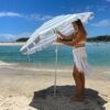 S51CBUSS_L_4 Compact Beach Umbrella – La Palma Sage Stripe