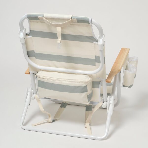 S51DBCPA_4_3e5c151f-ace0-4345-86dd-151180e454f7 Beach Chair Deluxe – La Palma Sage Stripe