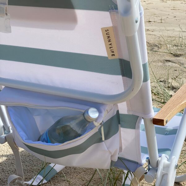 S51DBCPA_L_4 Beach Chair Deluxe – La Palma Sage Stripe
