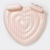 Twin Lie-On Float – Stole My Heart Pink Stripe