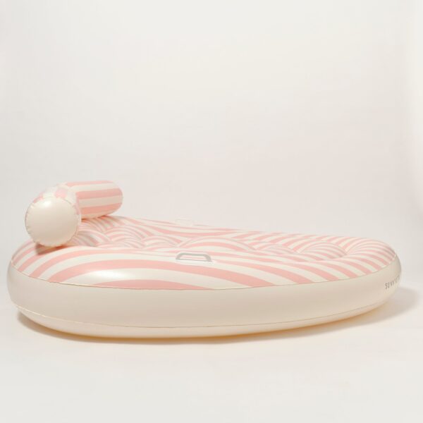 Twin Lie-On Float – Stole My Heart Pink Stripe