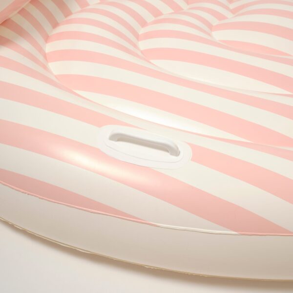 Twin Lie-On Float – Stole My Heart Pink Stripe