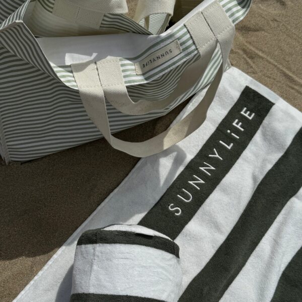 S51IBPVA_L_2 Beach Pillow – The Vacay Olive Stripe