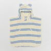 Kids Character Hooded Towel – Sammy the Seagull Blue Stripe