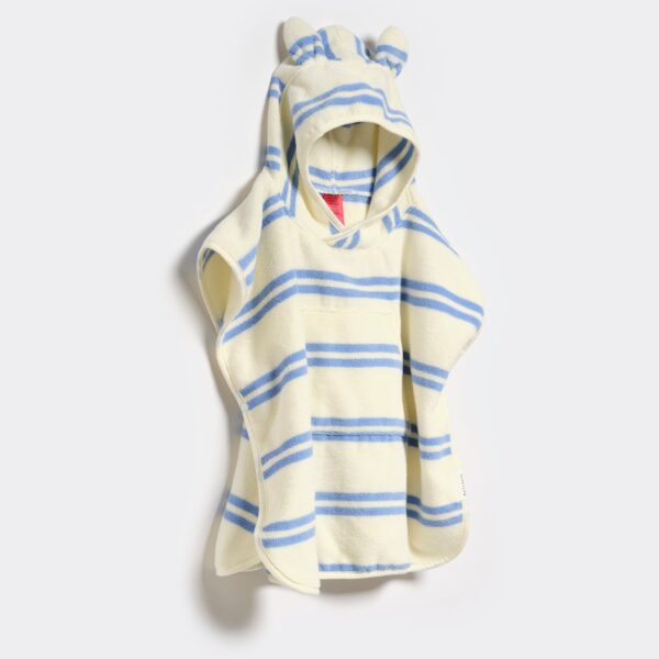 Kids Character Hooded Towel – Sammy the Seagull Blue Stripe